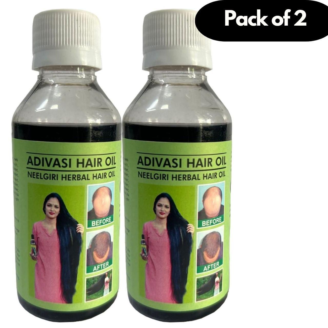 Adivasi Herbal Hair Oil 125ML (Pack of 2)